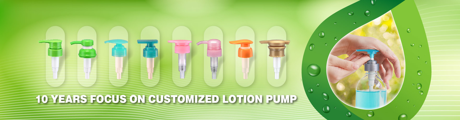 Pompe de distributeur de lotion