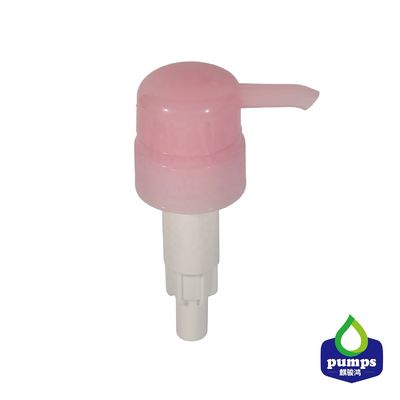 Flaque en plastique de la tête 33/410 de pompe de distributeur de mousse de savon de rose de vis non