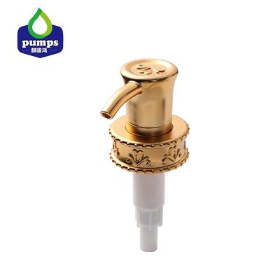 ODM Rose Gold Soap Pump en aluminium UV, 33/410 pompe de transfert de lotion
