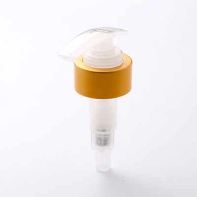 28/410 renversez non la pompe de gauche à droite en plastique de lotion de serrure pour le pulvérisateur de bouteille de shampooing