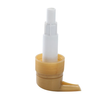 La tête en plastique de pompe de lotion de distributeur de savon liquide adaptent 18/410 24/410 aux besoins du client