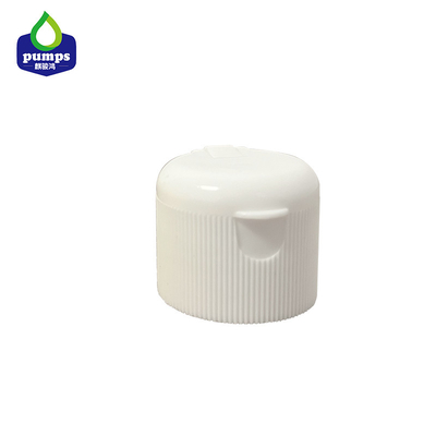 Emballage 28mm cosmétique en plastique Flip Top Cap de plastique des couvercles 20mm 24mm de couvercle à visser
