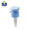 Pompe bleue nervurée de distributeur de savon de 28mm/pompe de vis en plastique adaptée aux besoins du client