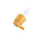 La lotion en plastique jaune pompe 4.0g pour la bouteille de crème de main de lavage de corps