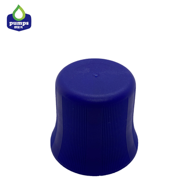 Chapeau d'OEM grand haut de capsule de couleur bleue en plastique de couverture pour la taille 33mm de cou