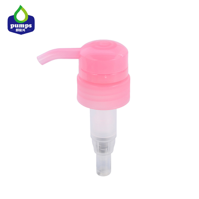Anti- shampooing rose de dosage de la couleur 4cc de la pompe 33/410 arrière de lotion d'irrigation