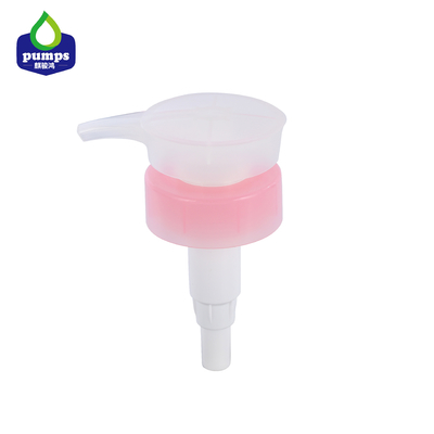Déclencheur rond avec la pompe cosmétique 33/410 de lotion de double fermeture adaptée aux besoins du client