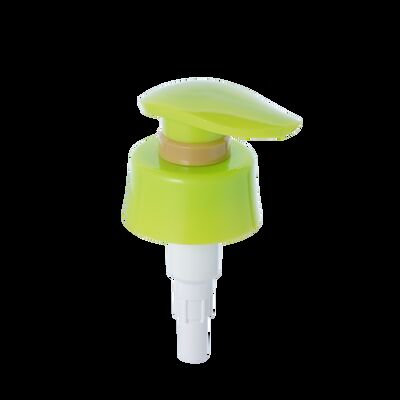 Pompes pour le lavage du corps sur mesure Press Lotion Dispenser d'emballage à double paroi Pompes shampooing conditionneur Pompes 33/410 Pompes blanches pour la peau