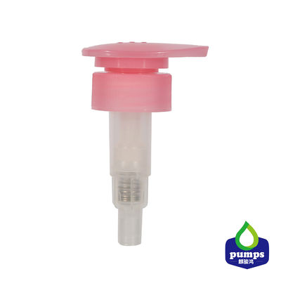 33/410 pompe à nervures de lotion de vis en plastique ne pas renverser la pompe de lotion de shampooing de liquide de distributeur