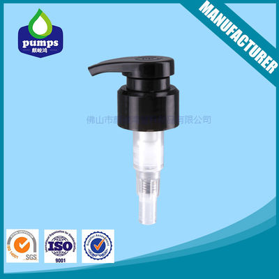 Dessus en plastique de 33/415 de lotion de pompe de la tête 150ml 200ml bouteille de pompe