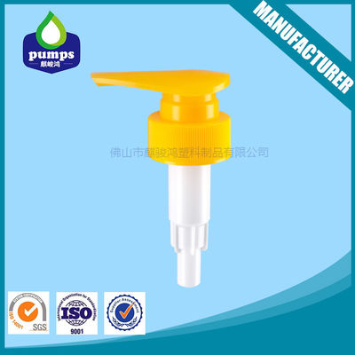 Pompe en plastique rechargeable de lotion de pompe de distributeur de Badycare de shampooing de gel de douche de bonne qualité