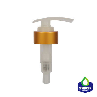 Matte Gold Lotion Dispenser Pump 33/410 pompe en aluminium de lotion