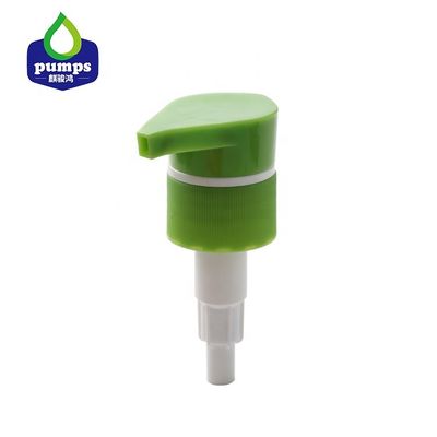 La lotion de plastique de serrure de vis pompe 28mm adaptés aux besoins du client pour le lavage de main de détergent