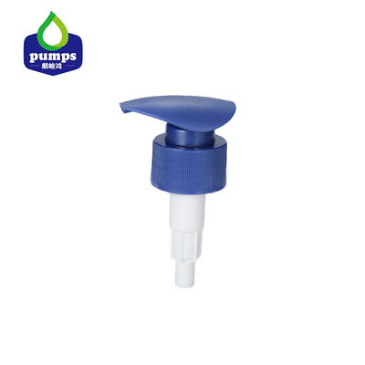 En bas du plastique de serrure la lotion pompe la flaque du bleu 1.2cc 33/410 non