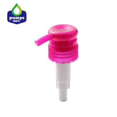 Pompe blanche de savon de shampooing de lotion de pompe de vis de couverture de flaque principale en plastique non
