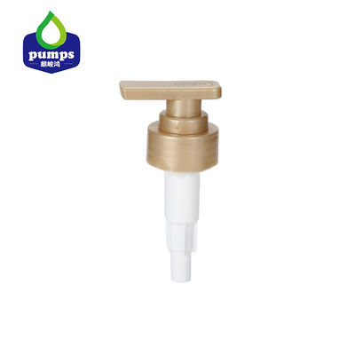 La tête 30/400 0.40ml/T de pompe de distributeur de savon liquide de shampooing de cheveux a nervuré la couverture de vis