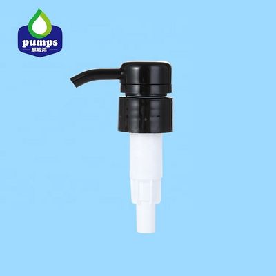 4CC dessus en plastique de 1 de gallon de shampooing de la pompe 0.14ml/T de noir de vis de serrure de savon pompe de distributeur