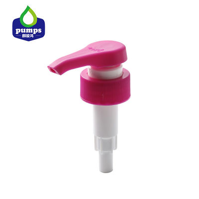 Coutume à nervures de couleur de la flaque 415 de la tête 28 de pompe de distributeur de lotion non