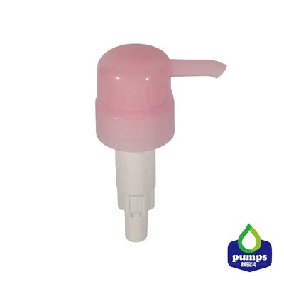 Flaque en plastique de la tête 33/410 de pompe de distributeur de mousse de savon de rose de vis non