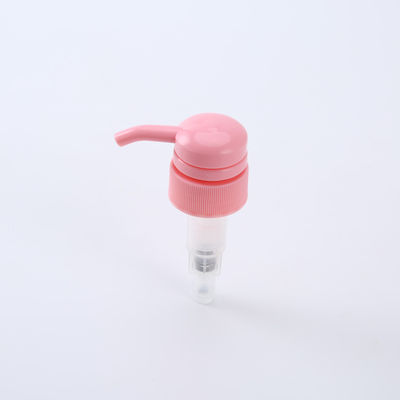 Pas structure de gauche à droite de LDPE de la pompe 28/415 de distributeur de lotion de flaque pour la bouteille vide
