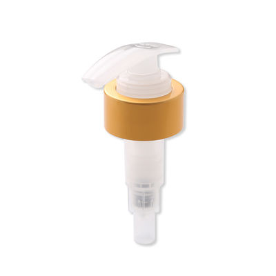 Pompe cosmétique de lotion de double mur en plastique pour le lavage de corps de gel de shampooing