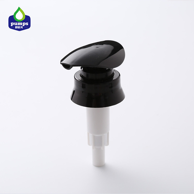 500ml met la fermeture en bouteille douce de estampillage chaude de pompes noires de lotion
