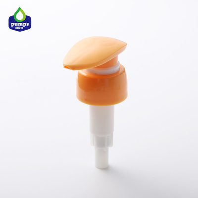 Pompe en plastique noire de lotion des accessoires 33mm de salle de bains