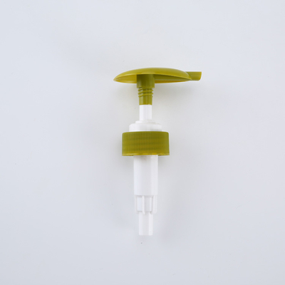 pompe en plastique de lotion de distributeur de la vis 28 410 noire pour la bouteille cosmétique