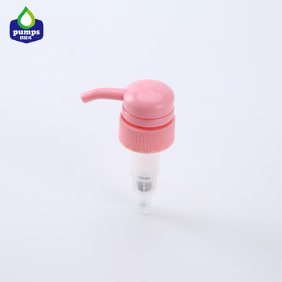 La pompe pp en plastique de distributeur de lotion d'ODM d'OEM a nervuré la flaque de transfert de lotion de couverture de vis non